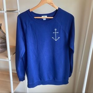 Anchor stitch sweatshirt